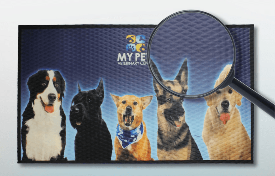 Additional view of Floor Impressions Rubber Mat artwork