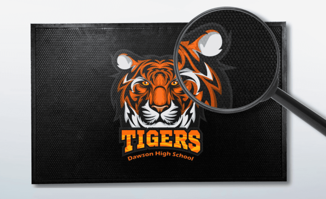 Additional view of Outdoor Scraper Logo Mat artwork