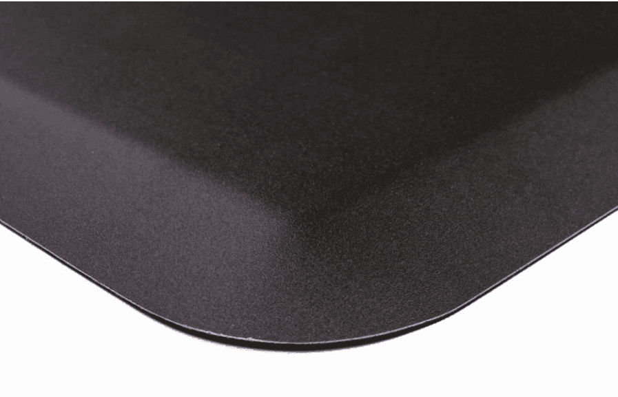Close-up of Premium Logo Anti-fatigue Runner Mat printed surface