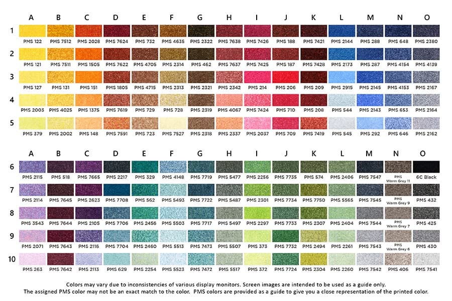 Signature HD Logo Runner Mat color swatches